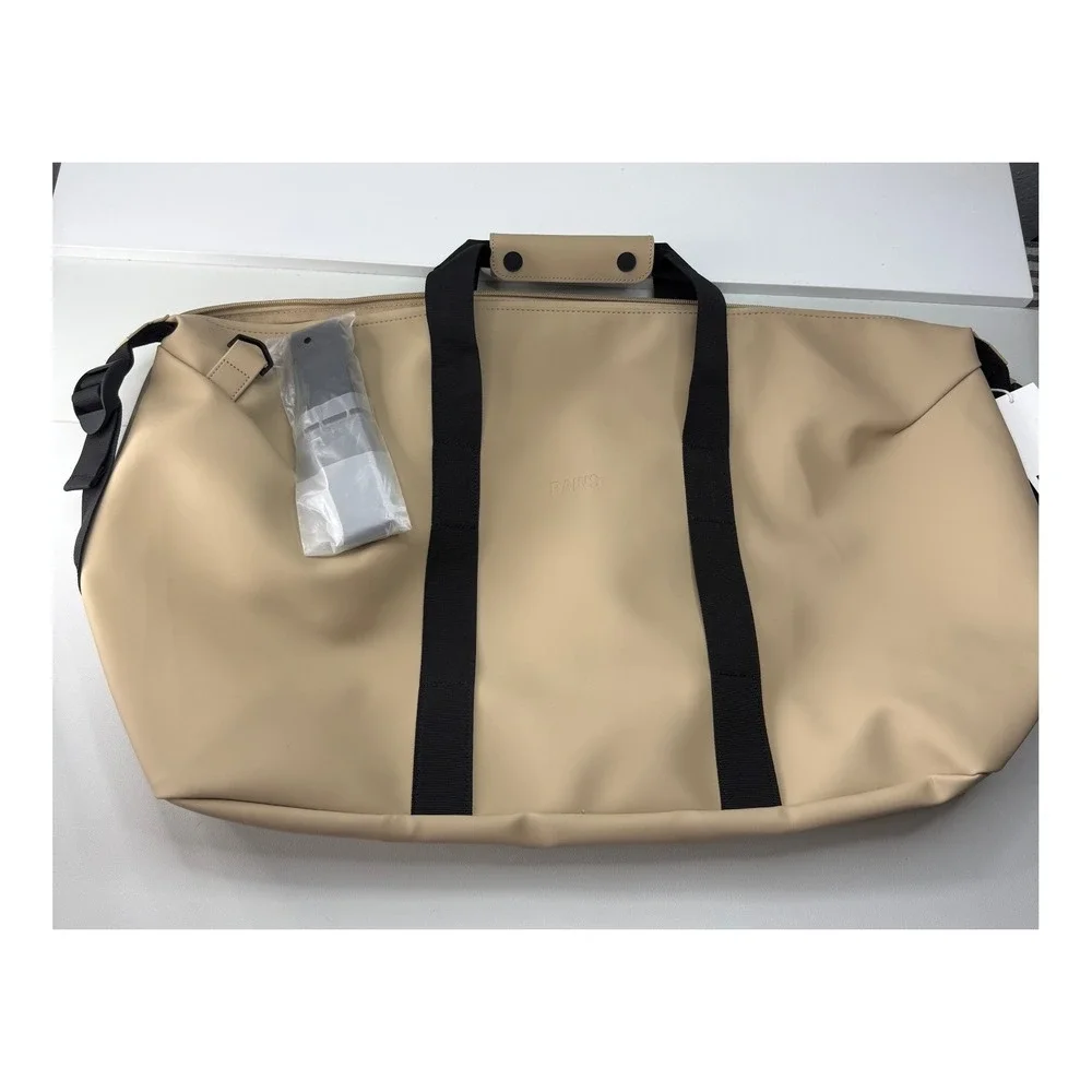 Rains Hilo Weekend Bag W3 Sand Waterproof Travel Duffel Bag 14200 NEW